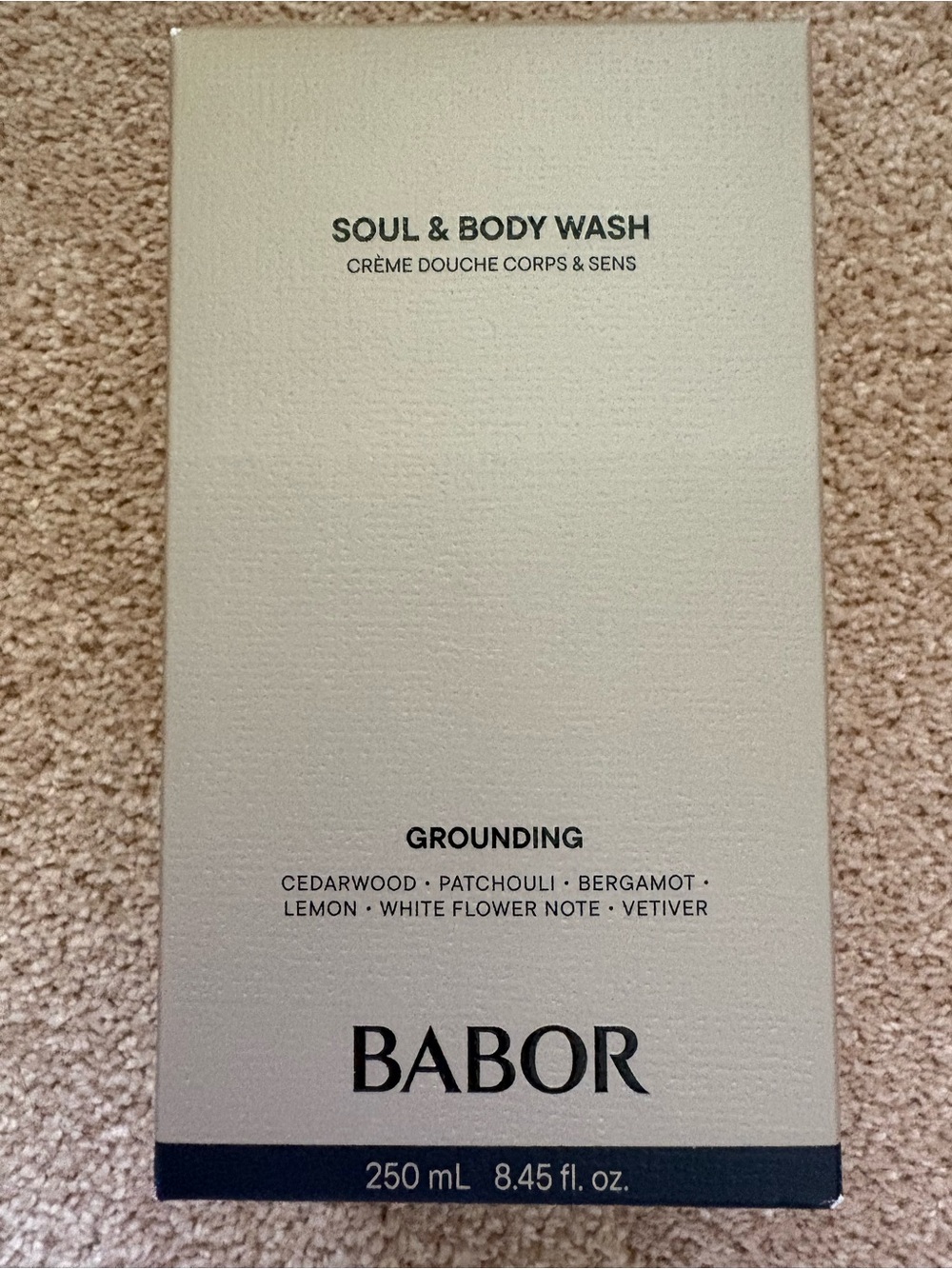 BABOR Soul & Body Wash Grounding - Cream Body Wash (Beige)